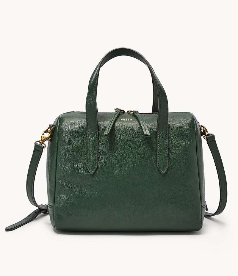 Fossil rachel shop satchel green