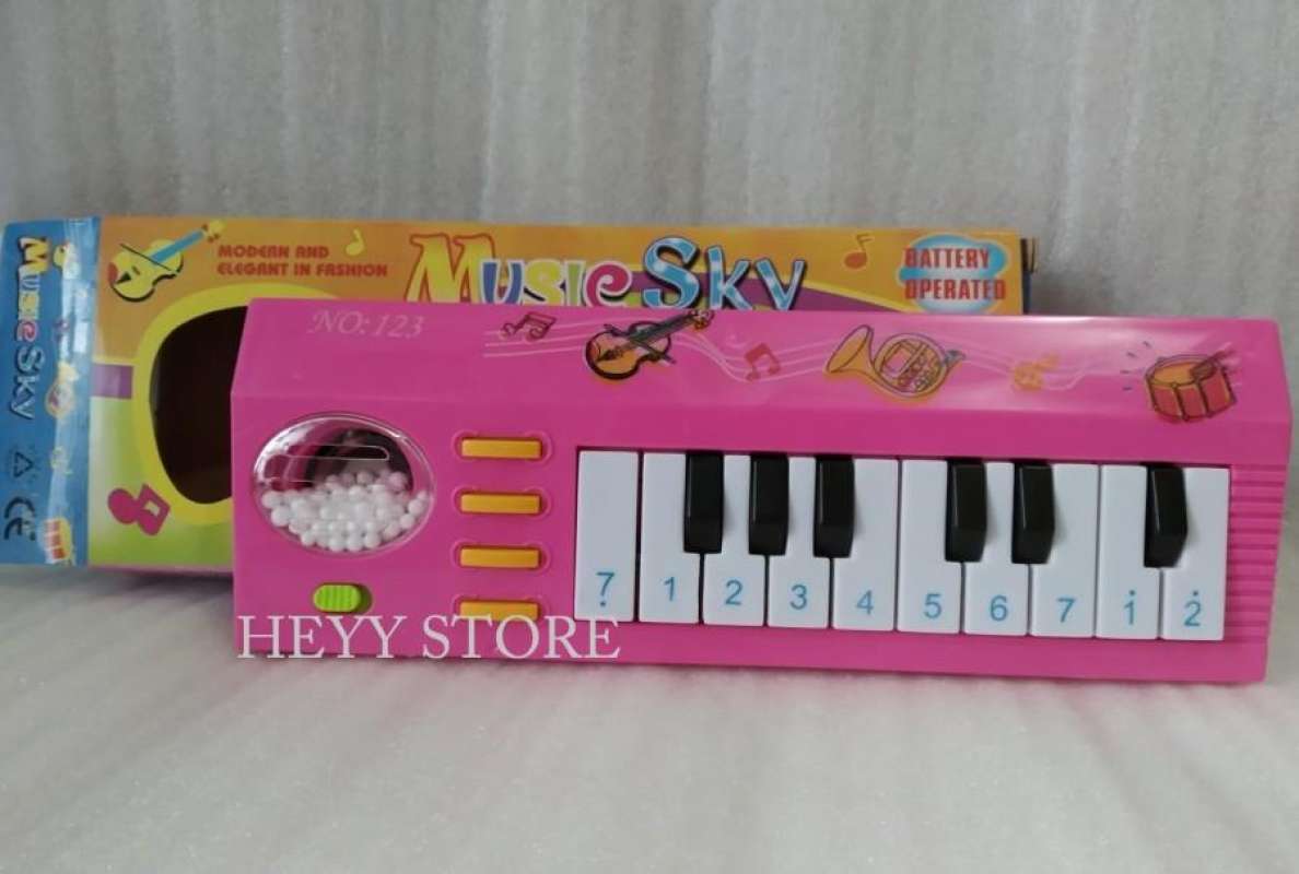 Jual Mainan Musik Piano Mini Music Sky Mainan Seni Musik Anak Anak