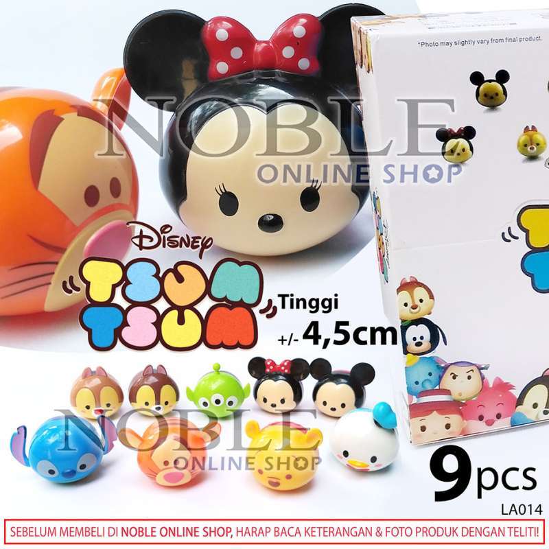Promo Tsum Tsum Figure Mickey Donald Pooh Cute Toys Koleksi