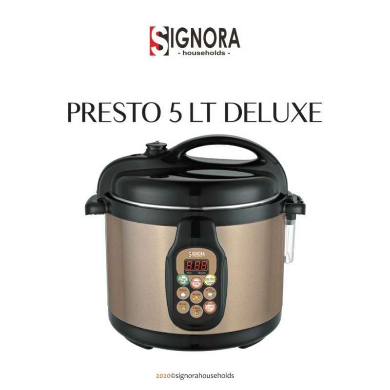 Signora pressure cooker manual hotsell