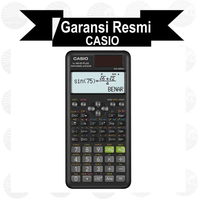 Promo Kalkulator Ilmiah Sientific Calculator Casio Fx 991 Id Plus 2nd Edition Murah Diskon 2 Di Seller Beli Atk Bali Mester Kota Jakarta Timur Blibli