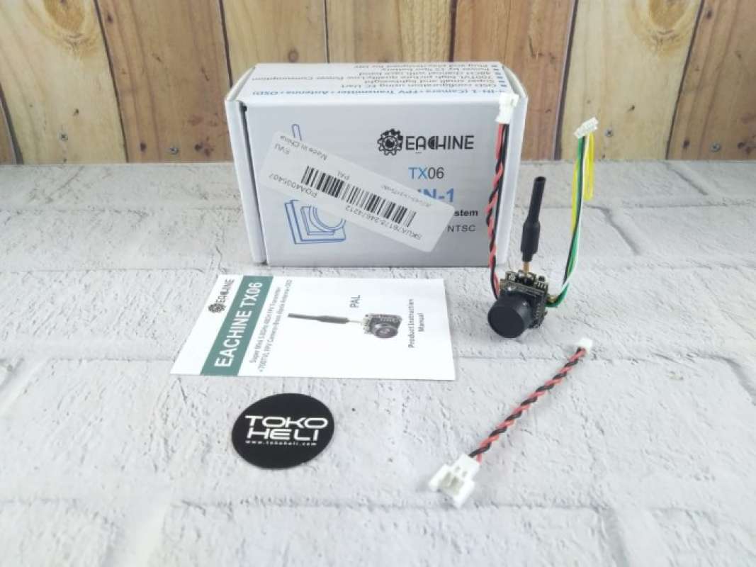 Promo Eachine TX06 700TVL AIO 120 Degree 5.8G 48CH TX 06 Smart