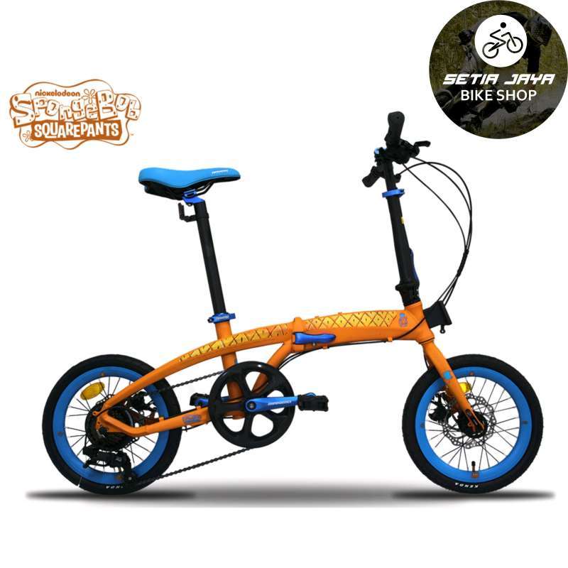 Jual Sepeda Lipat Folding Bike 16 Inch MAXIMO PIEGARE CYCLO TX7