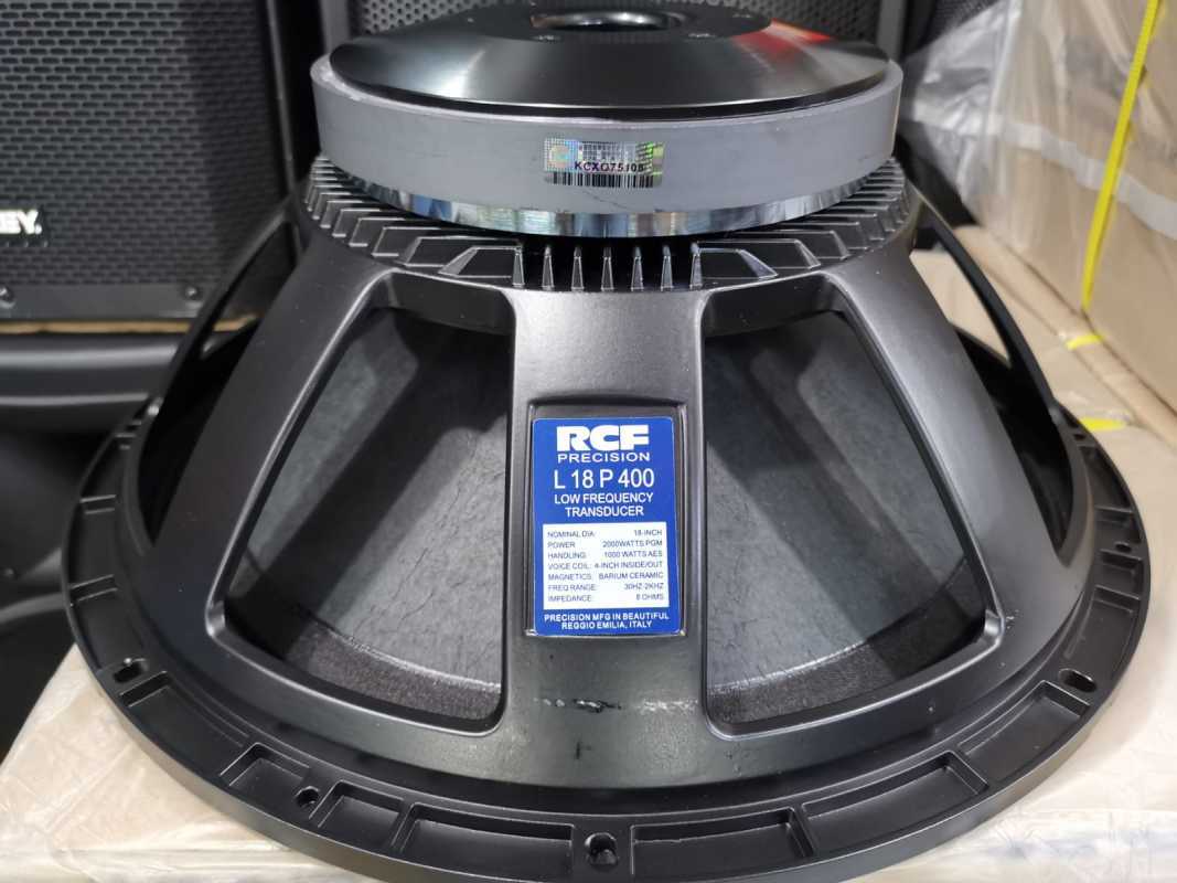 Harga speaker subwoofer rcf 18 sales inch