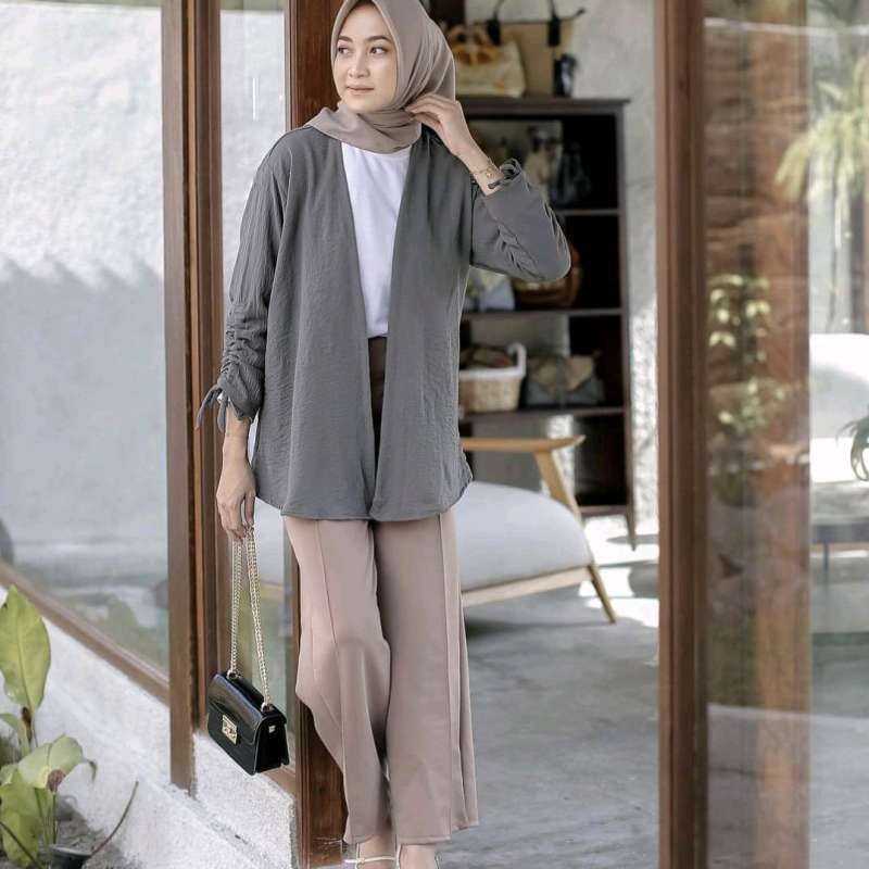 Indah Cardi Cardigan wanita Baju cardi wanita Outer