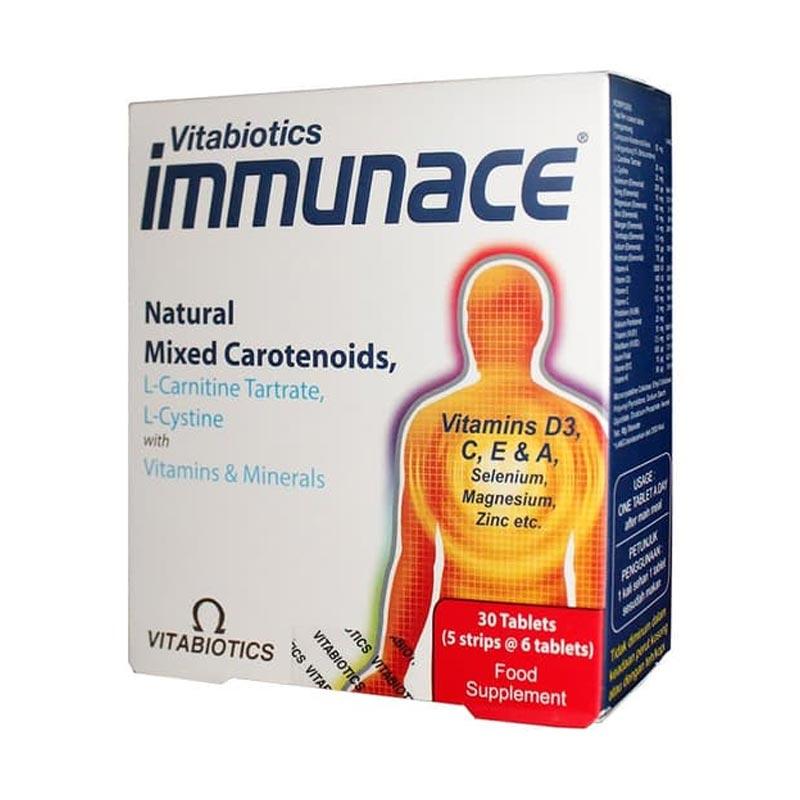 Jual Vitabiotics Immunace Suplemen Untuk Daya Tahan Tubuh Online November 2020 Blibli Com