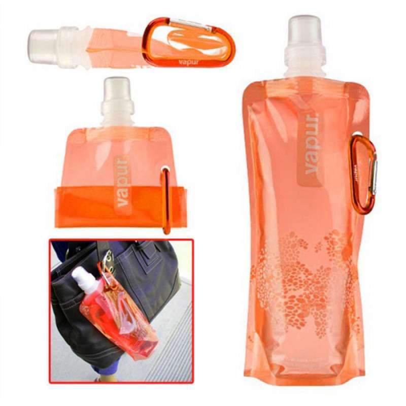 Promo Botol Minum Lipat Camping Hiking Drinking Bottle 500ml V5