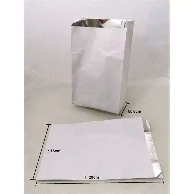 Jual aluminium foil shop bag