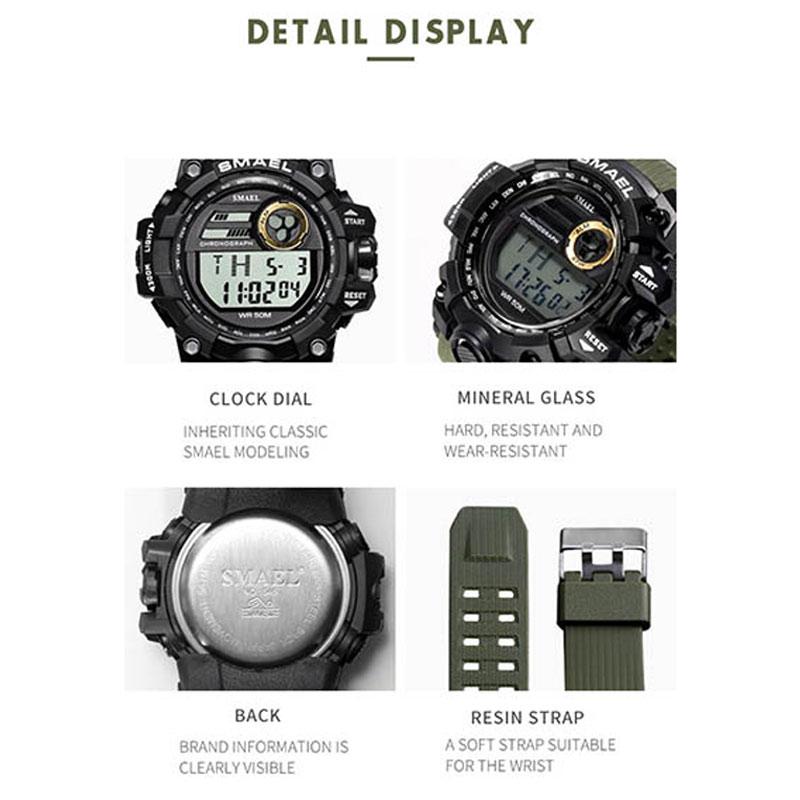 Jual Smael Sport 1545d Jam Tangan Pria Original Online Desember 2020 Blibli