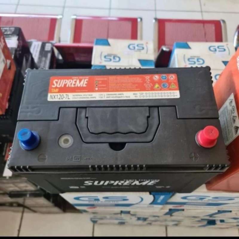 Jual Aki Kering/ Supreme Mf Nx120-7l 95d31l/ Aki Pajero Fortuner