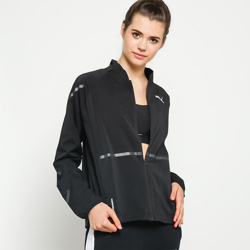 Jual Puma Running Runner Id Jacket Olahraga Wanita Black 518895 01 Online November 2020 Blibli Com