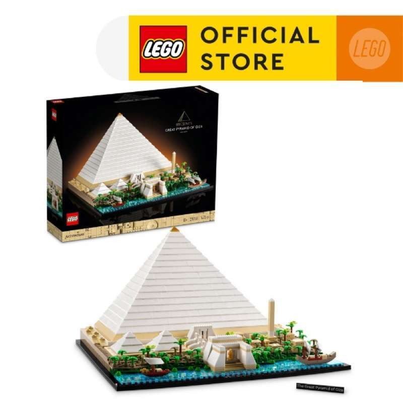LEGO® Architecture 21058 Great Pyramid of Giza Building Kit