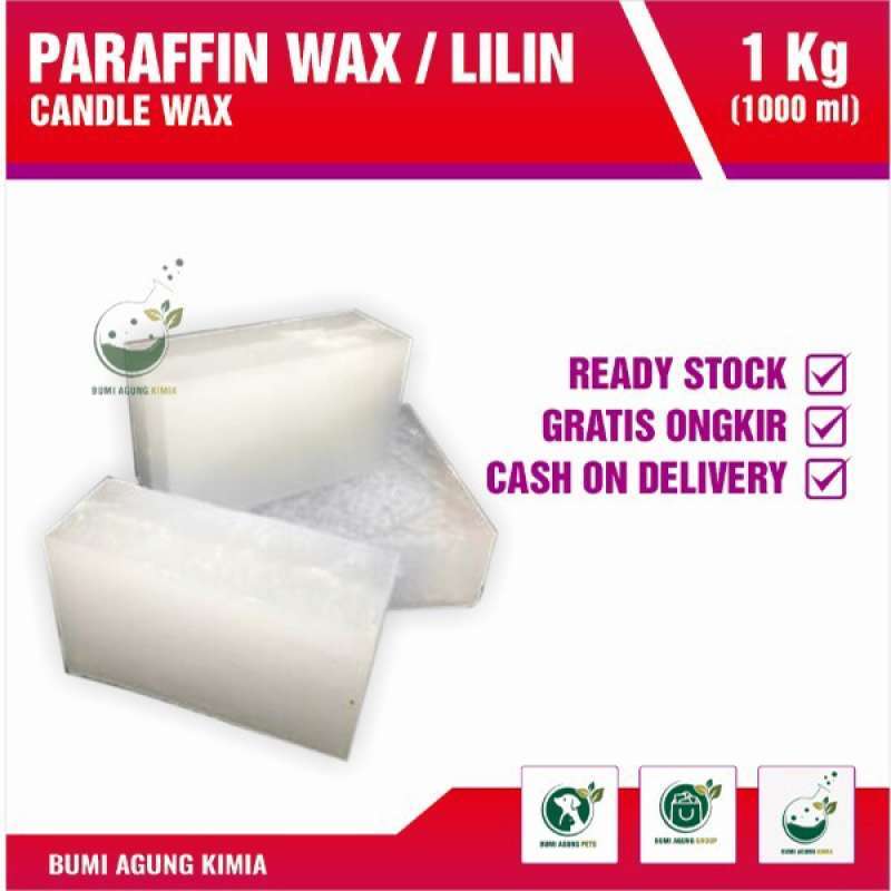 Jual Paraffin Wax / Lilin / Parafin / Candle Wax (1KG) - WARNA PUTIH di  Seller Toko Bumi Agung Group - Pejagalan, Kota Jakarta Utara