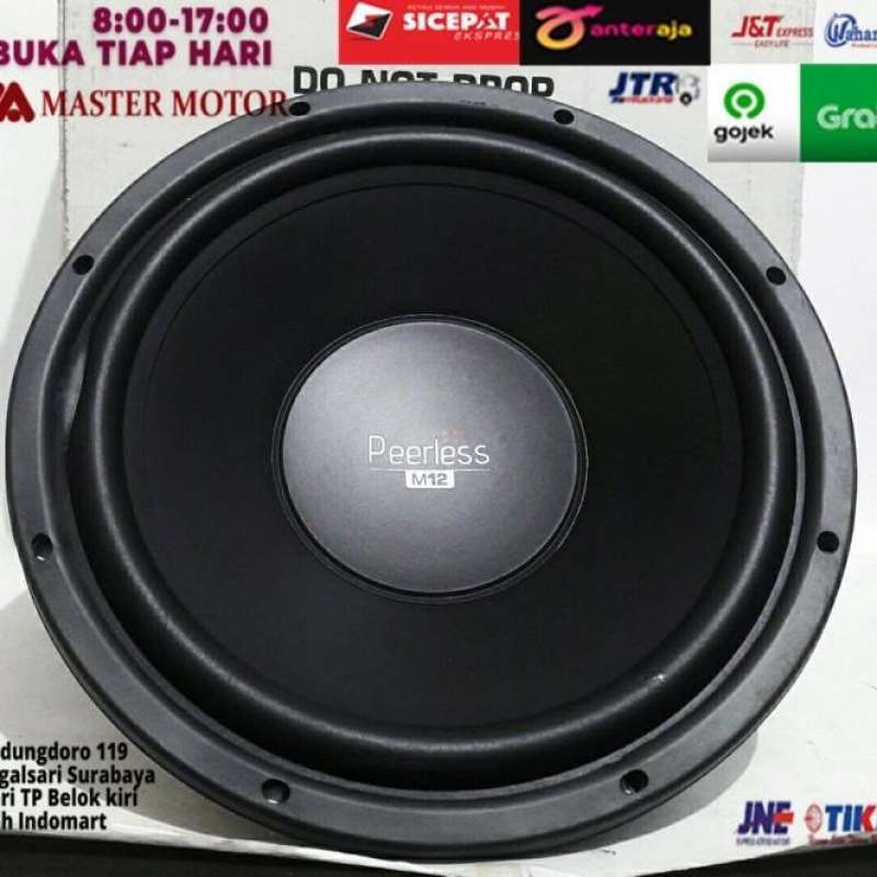 12 Inch Woofer Peerless 12 Subwoofer Peerless XXLS-12 Alu Sub
