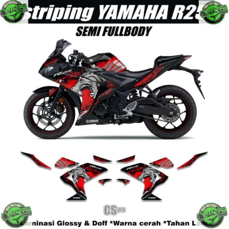 Striping r25 top