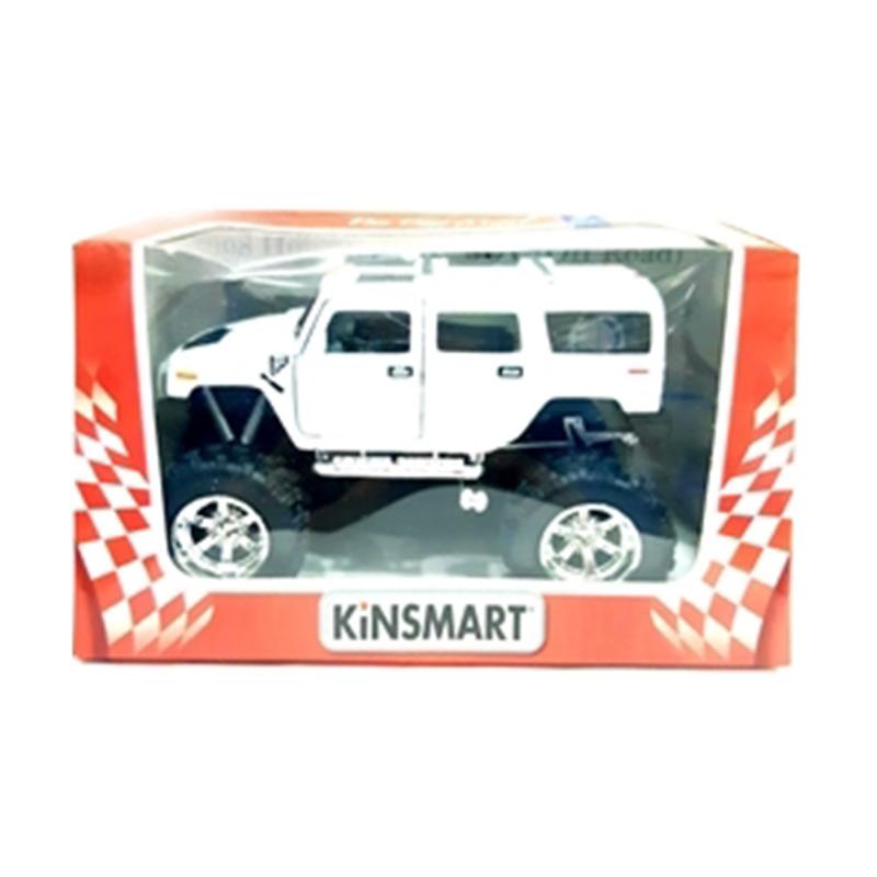 Promo Kinsmart 5337wb 2008 Hummer H2 Suv Off Road Diecast White