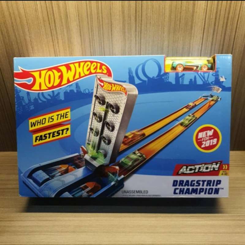 Hot wheels dragstrip champion trackset hot sale