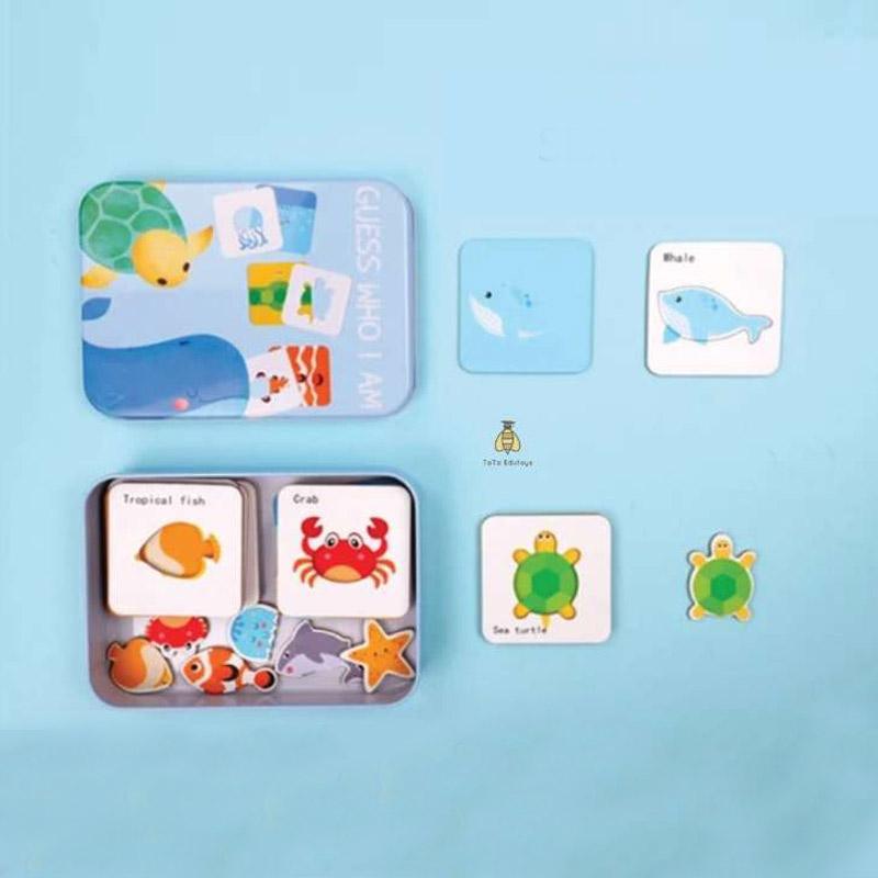 Jual Mainan Edukasi Guess Who I Am Sea Cognitive Puzzle Online Agustus 2020 Blibli Com