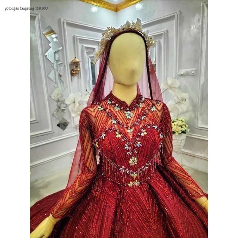 Gown pengantin outlet
