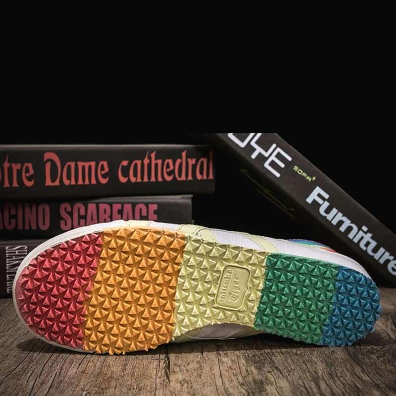 Jual Onitsuka Tiger Rainbow Canvas Slip On Shoes Woman Rainbow Online Januari 2021 Blibli