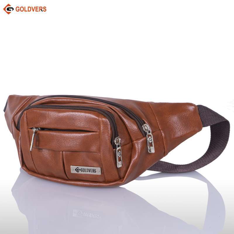 Waist bag kulit 2025 branded