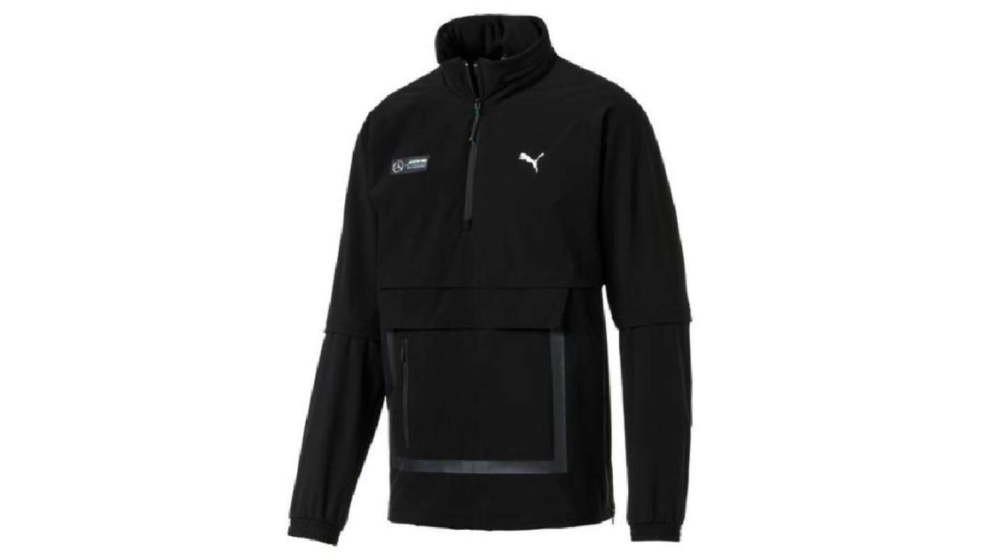 Men's jacket black, L, PUMA B67996338 Original Mercedes-Benz