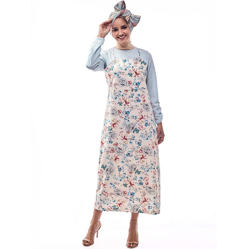 Promo Aisaa Seroja Two Layer Long Dress 