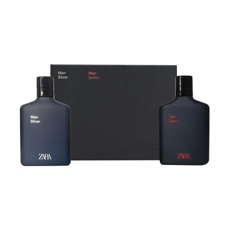 Jual Zara Man Silver Man Uomo Paket Parfum Pria Online Desember 2020 Blibli