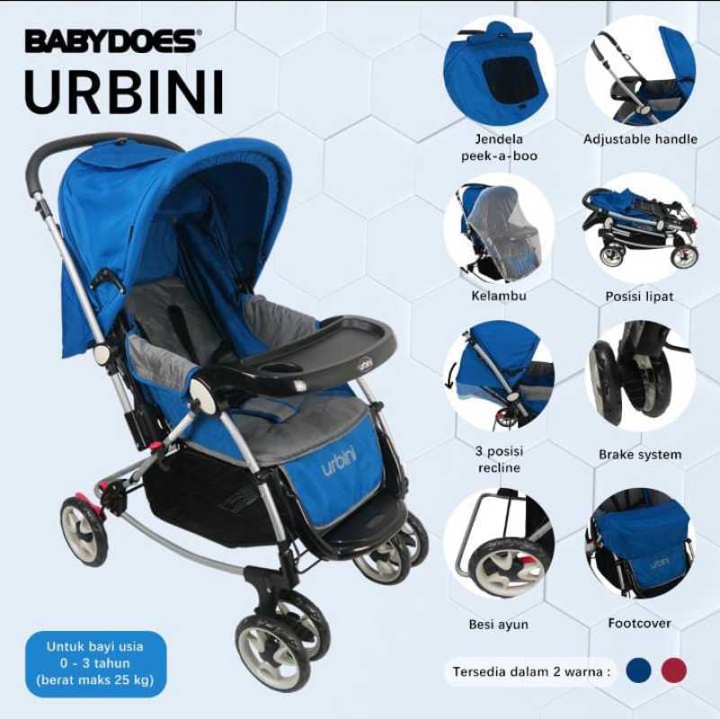 Urbini stroller sales bumper bar