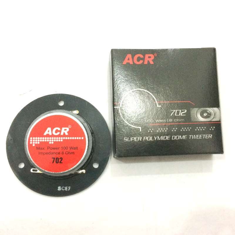 Jual ACR 702 Super Polymide Dome Tweeter 100 Watt di Seller