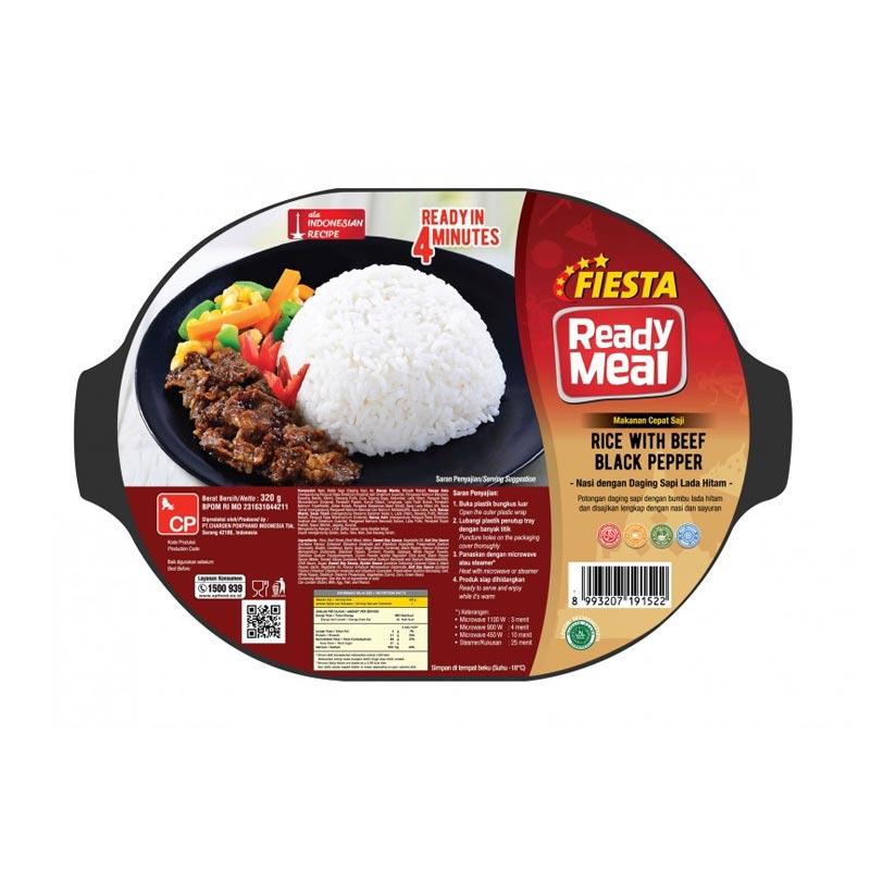 Jual 04 Fiesta Ready Meal Rice With Beef Black Pepper Nasi Dengan Daging Sapi Lada Hitam Online Maret 2021 Blibli