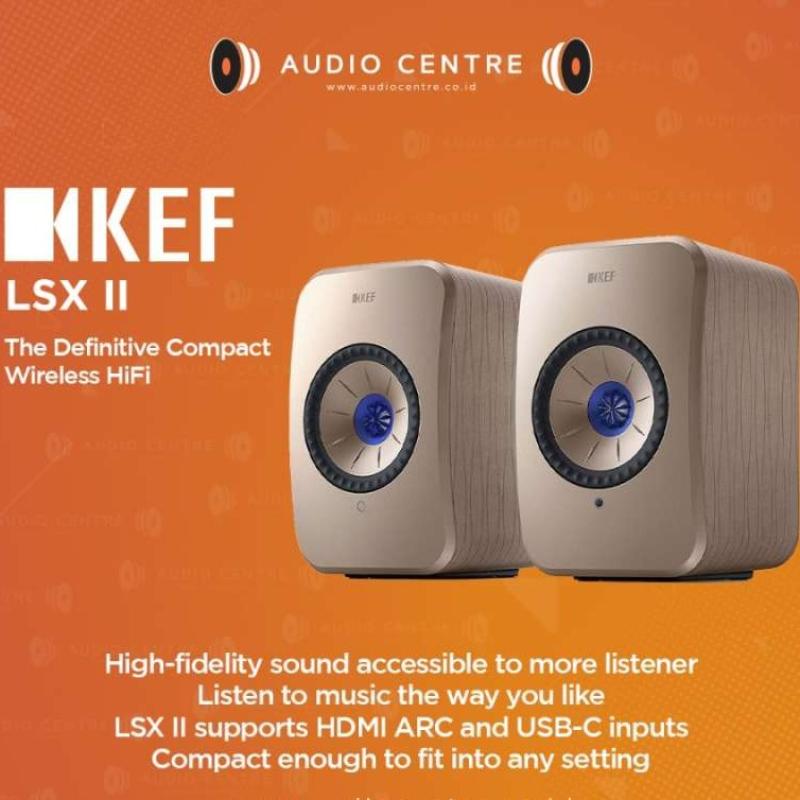 Jual Kef Lsx Wireless Ii Lsx Ii Active Wireless Hifi Speakers