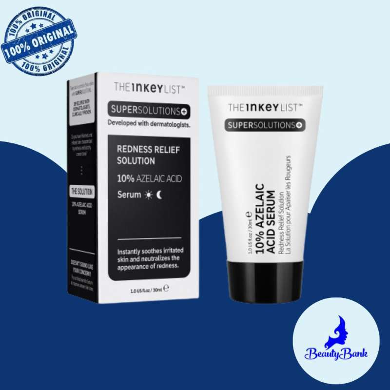 SuperSolutions 10% Azelaic Serum Redness Relief Solution - The INKEY List