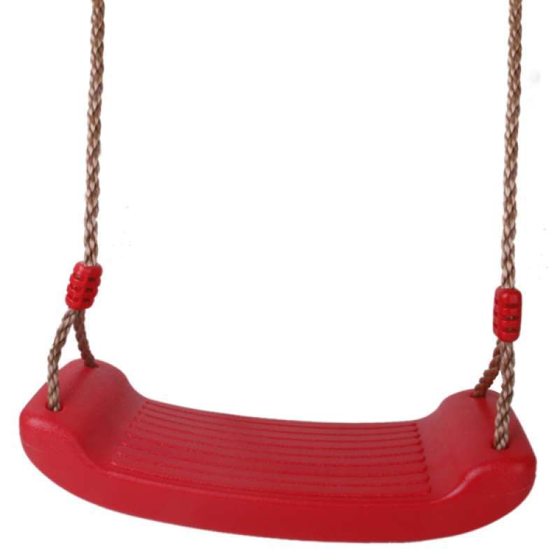 Jual Oem Garden Indoor Outdoor Childrens Safety Swing Seat Plastic Board With Rope Red Online November 2020 Blibli Com