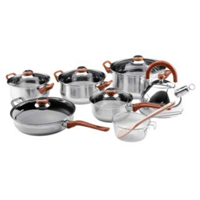 Jual Oem Stainless Steel Set Peralatan Masak 12 Pcs Murah Juni 2020 Blibli Com
