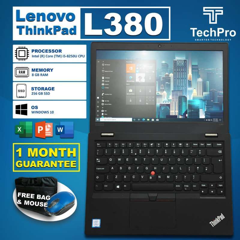 Jual Laptop Lenovo Thinkpad L380 Core I5-8250 Di Seller