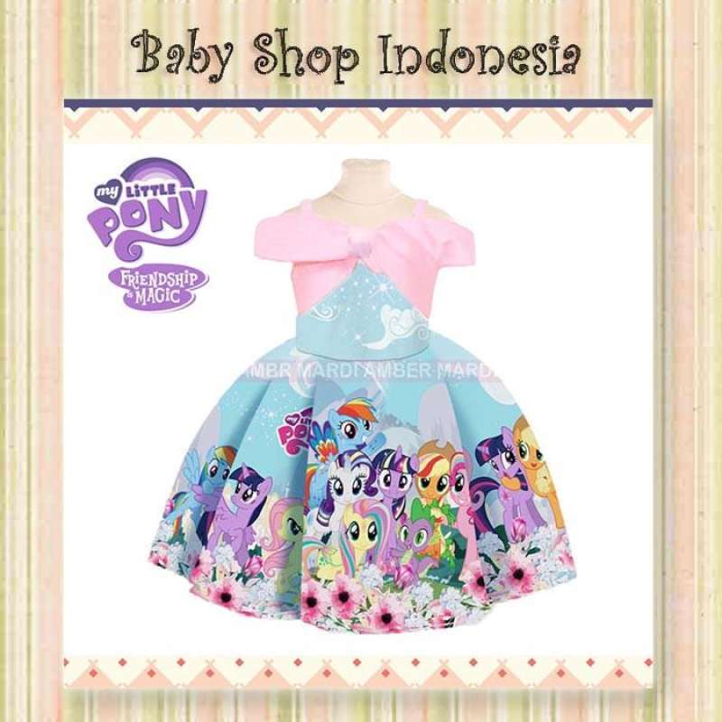 Jual Dress Anak Pony Dress Anak Import Murah Pony Gaun Pesta Anak