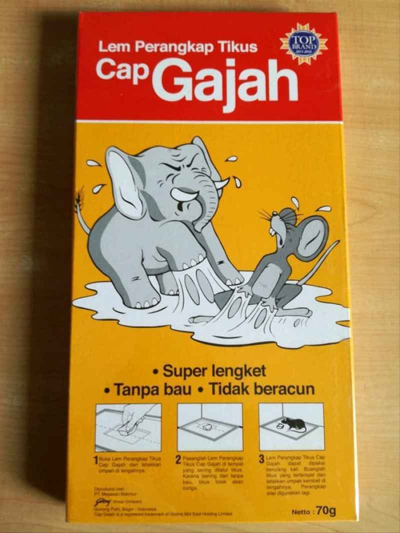 Jual Lem Tikus Cap Gajah Trap Papan 70g Lem Perangkap Tikus Online Februari 2021 Blibli Kumpulan jebakan tikus paling sederhana tapi sangat mematikan , cocok buat yang rumahnya sering di mainin tikus hehe track: blibli