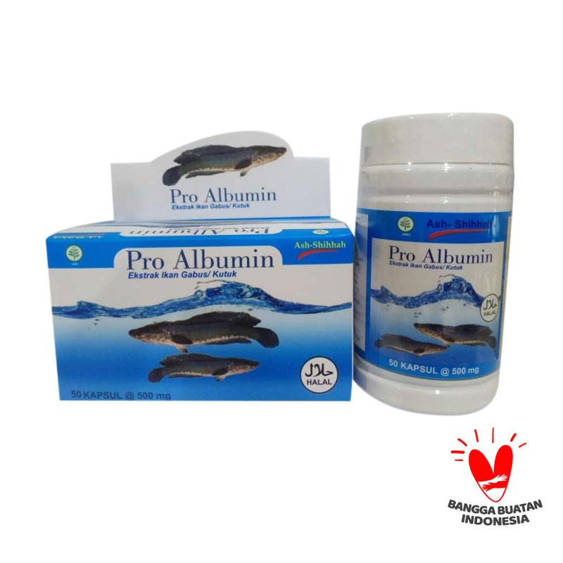 Jual Pro Albumin Kapsul Ekstrak Ikan Gabus Obat Herbal 60 Kapsul Murah Mei 2021 Blibli