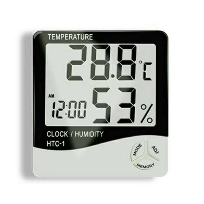 Jual Digital Htc 1 Thermometer And Hygrometer Pengukur Suhu Ruangan Online Oktober 2020 Blibli Com