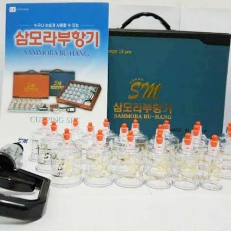 Jual Sammora Kop 19 Kop Set Alat Bekam Tas Biru Online Oktober 2020 Blibli Com