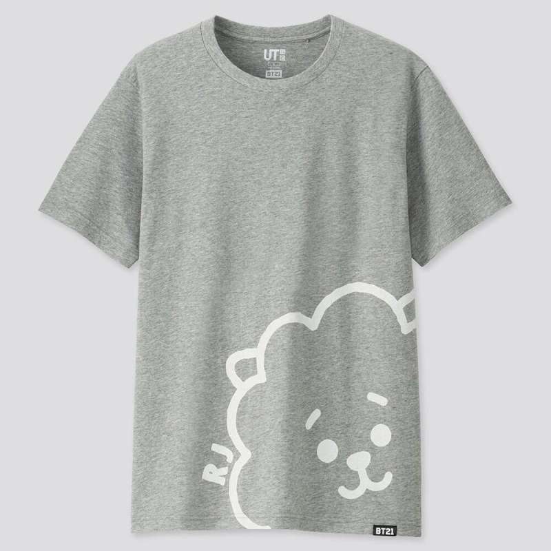 Jual UNIQLO BT21 RJ T-shirt Wanita di 
