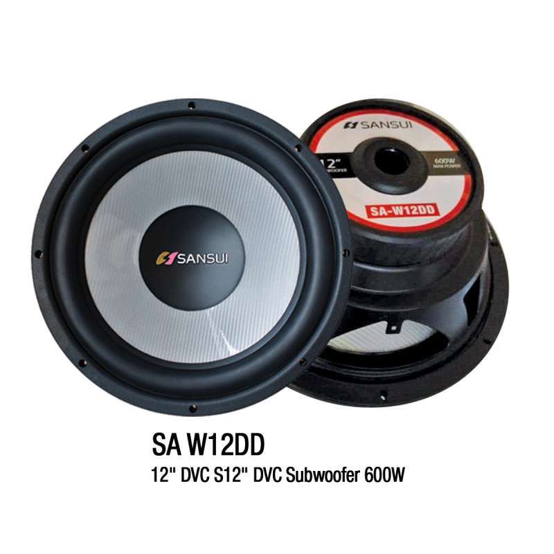 subwoofer sansui 12