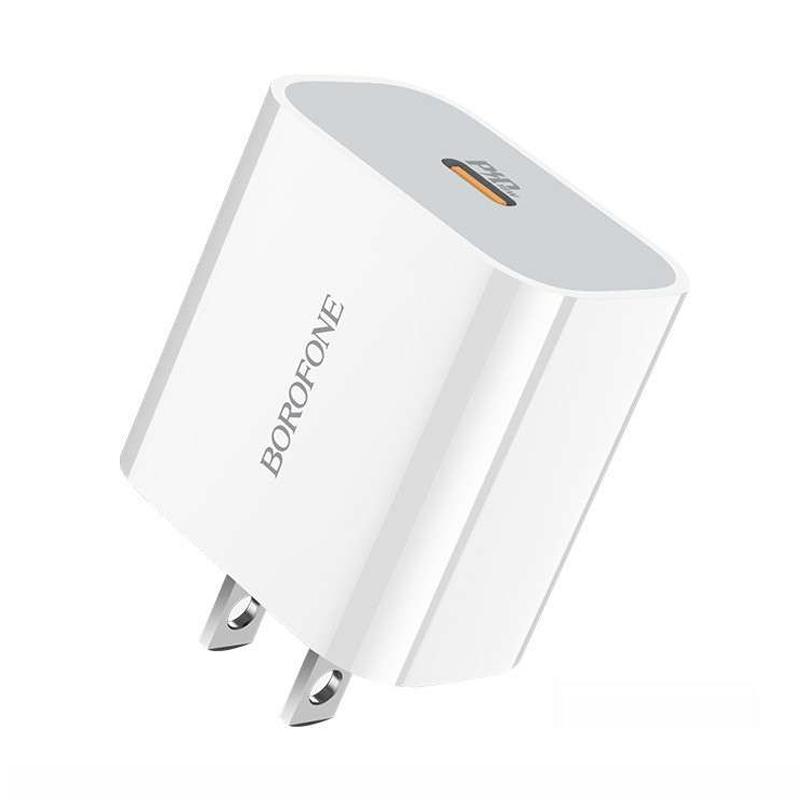 Jual Borofone Ba38 Travel Power Adapter For Mobile Phone Tablet Us Plug 18w Pd3 0 Type C Quick Wall Charger Online Desember 2020 Blibli