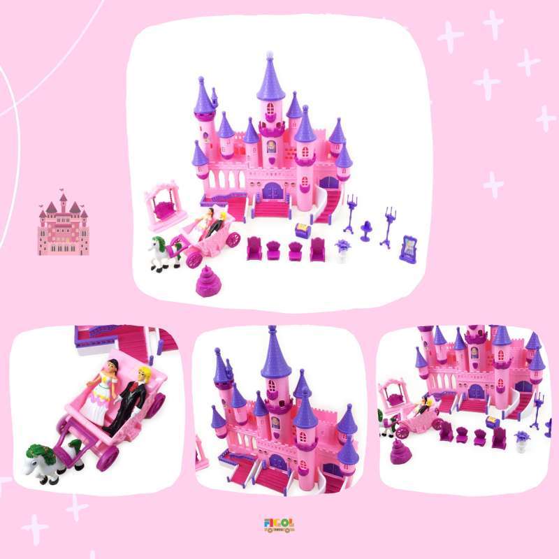 Jual Figoltoys Sg2961 Beauty Castle Mainan Rumah Barbie Online November 2020 Blibli