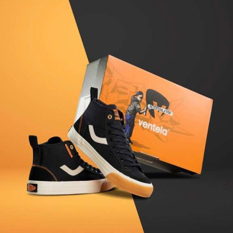 Jual Ventela X Nevertoolavish Noir 13 High Sneakers Online Oktober 2020 Blibli Com