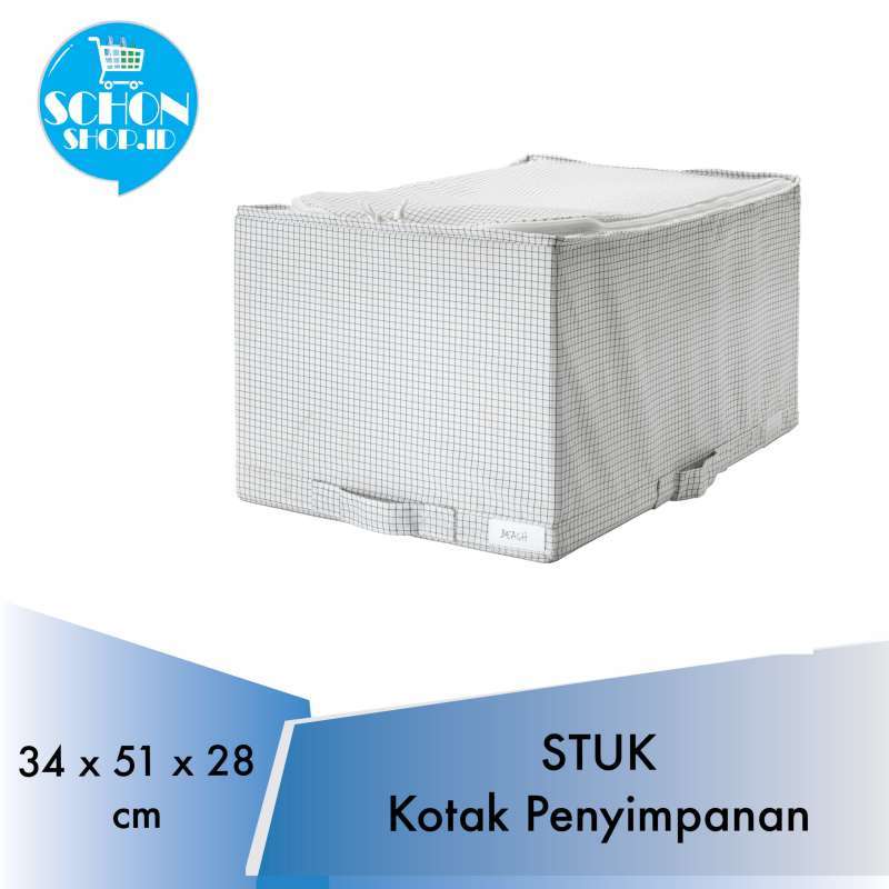 Jual Ikea Stuk Kotak Penyimpanan Serbaguna Storage Box Baju Multifungsi Murah September 2020 Blibli Com