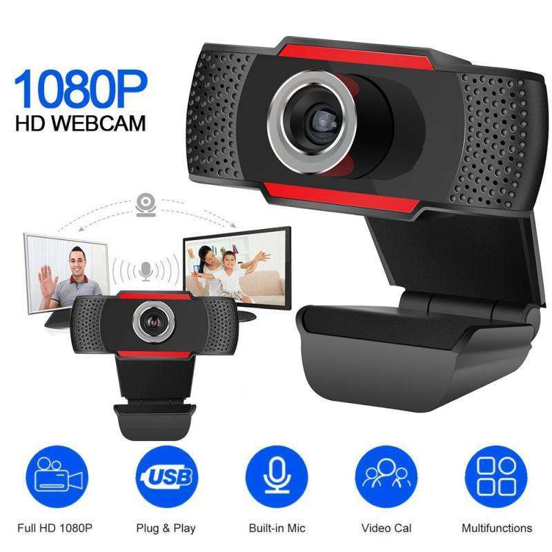 Jual Usb Computer Webcam Full Hd 1080p Webcam Camera Digital Web Cam With Micphone For Laptop Desktop Pc Tablet Rotatable Camera Online November 2020 Blibli
