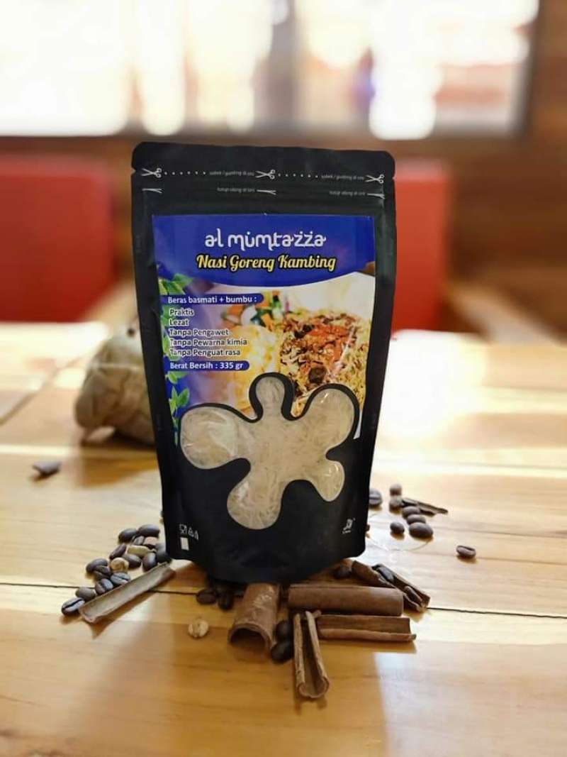 Jual Al Mumtazza Nasi Goreng Kambing Instant Beras Bumbu 335g Online Oktober 2020 Blibli Com