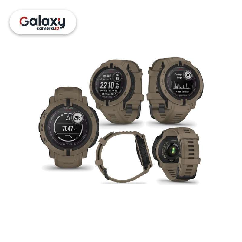 Jual Garmin Instinct Solar GPS Smartwatch Garansi Resmi Tam
